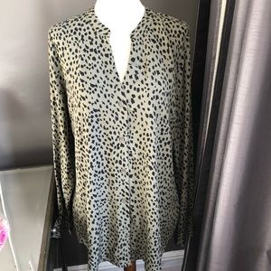 NWT Target Leopard Grandad Shirt
